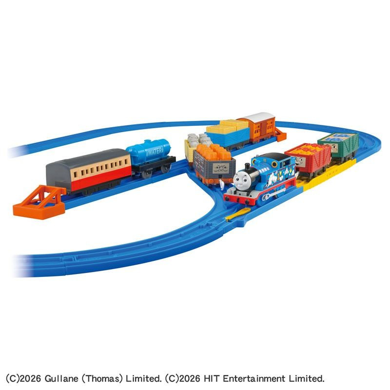 Takara Tomy Plarail: Let's Play with Thomas! Lots of Freight Cars and