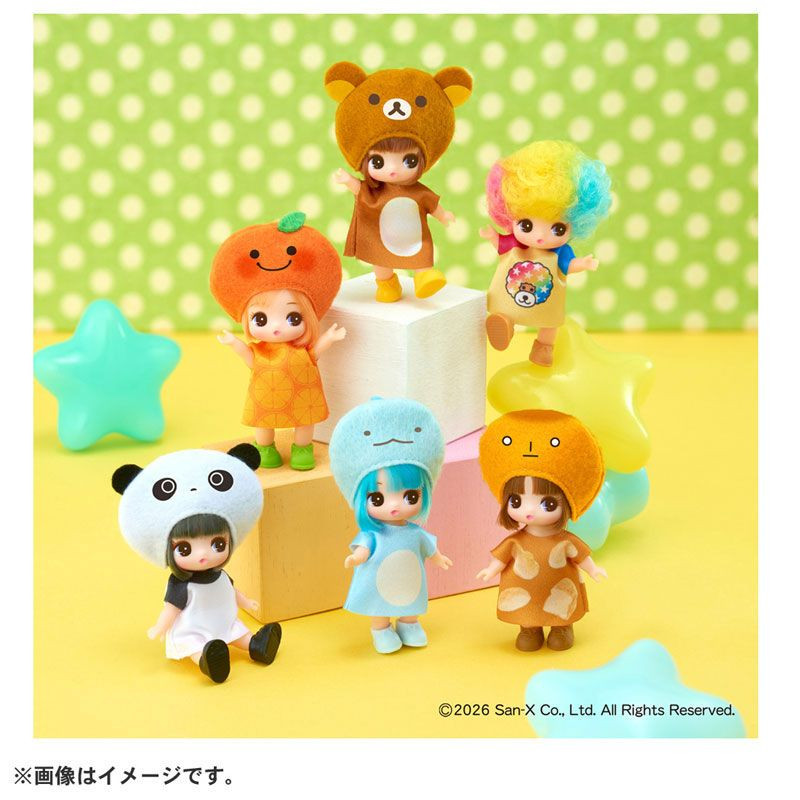 Takara Tomy Mini Licca-Chan San-X Universe Collection 6Pack Box