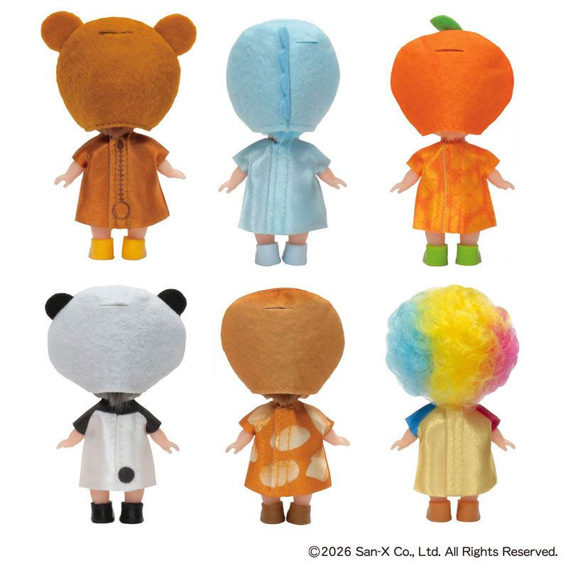 工芸品 chanma Takara Tomy Mini Licca-Chan San-X Universe Collection 6Pack Box