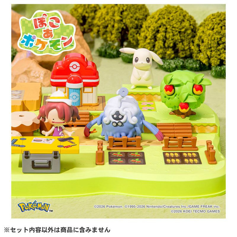 Takara Tomy Moncolle Pokemon Pokopia Collection Let's Create! Everybod