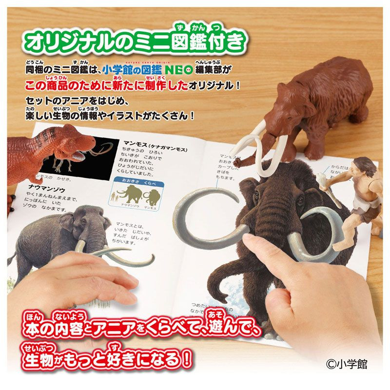 Takara Tomy Ania Shogakukan Encyclopedia Neo Prehistoric Creatures W/m