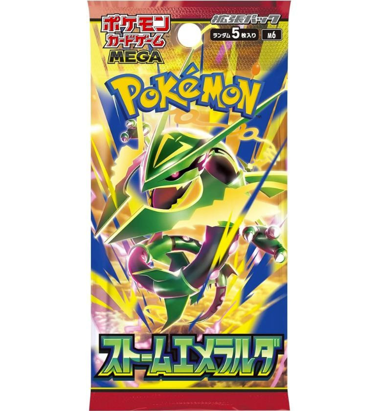 Pokemon TCG MEGA Expansion Pack Storm Emeralda M6 BOX
