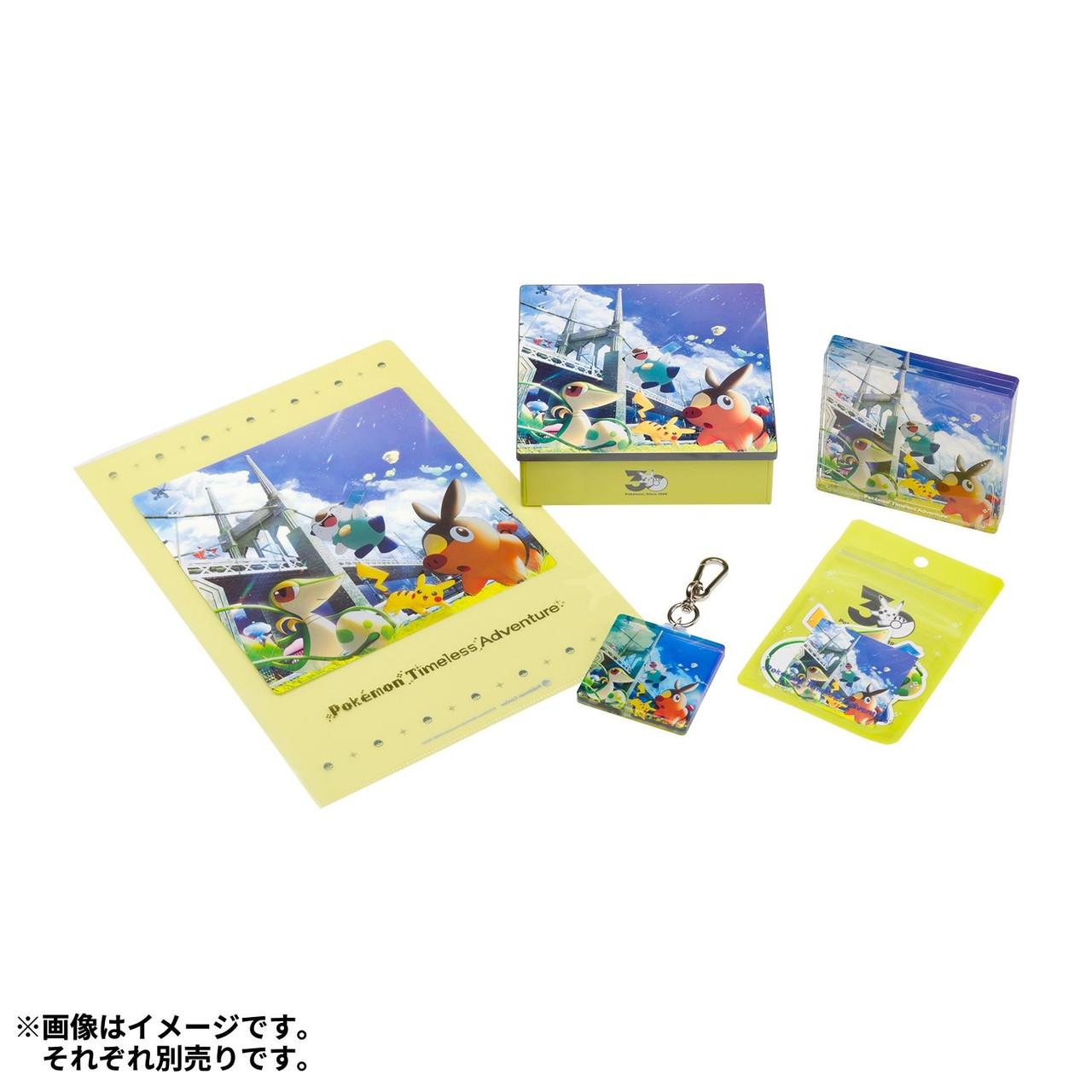 Pokemon Center Original Acrylic Keychain Pokemon Timeless