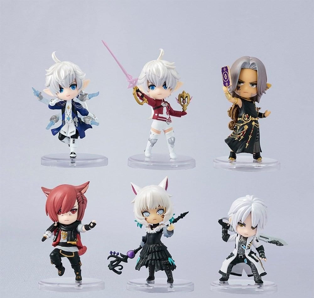 Final Fantasy XIV Miniature Figure Collection Vol. 1 6 Pieces Box