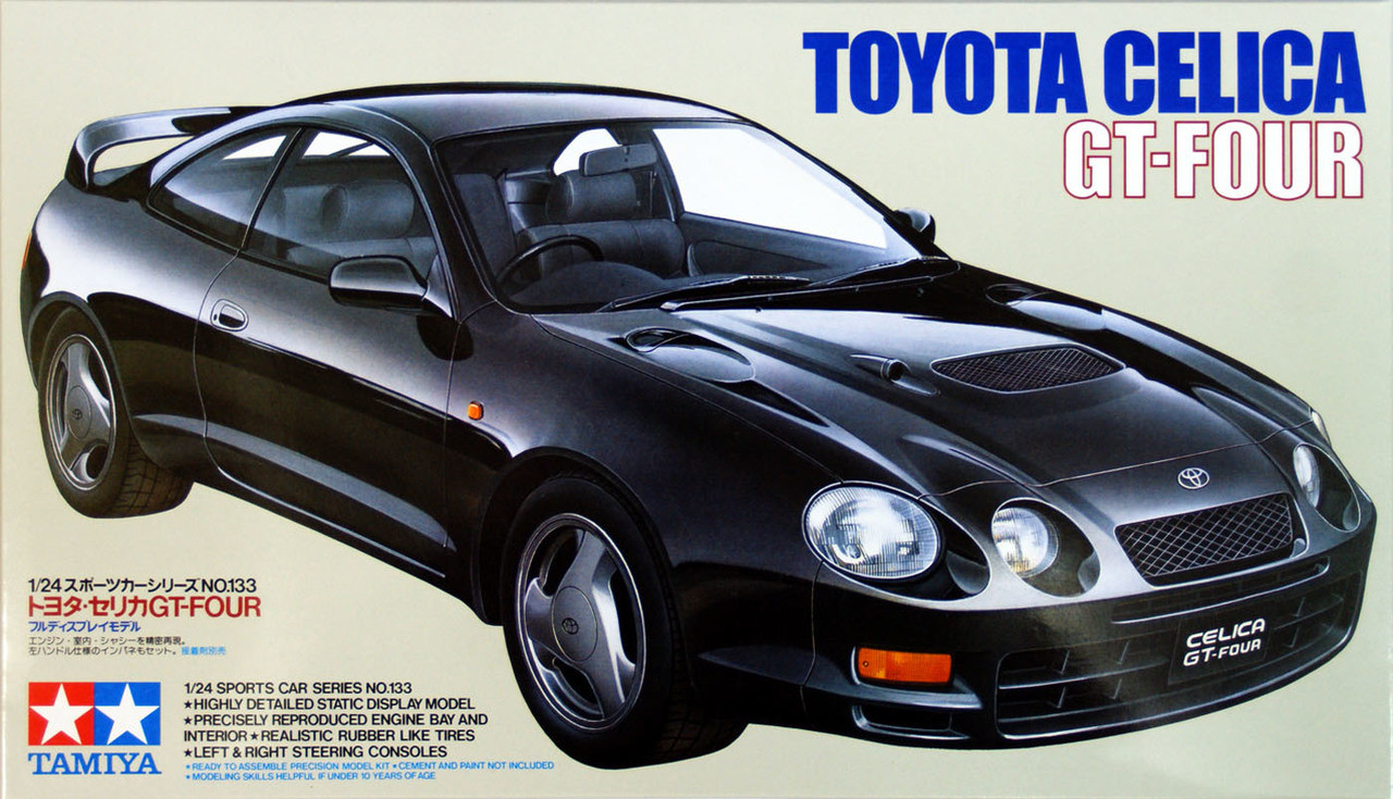 Tamiya 24133 Toyota Celica GT-Four 1/24 scale kit