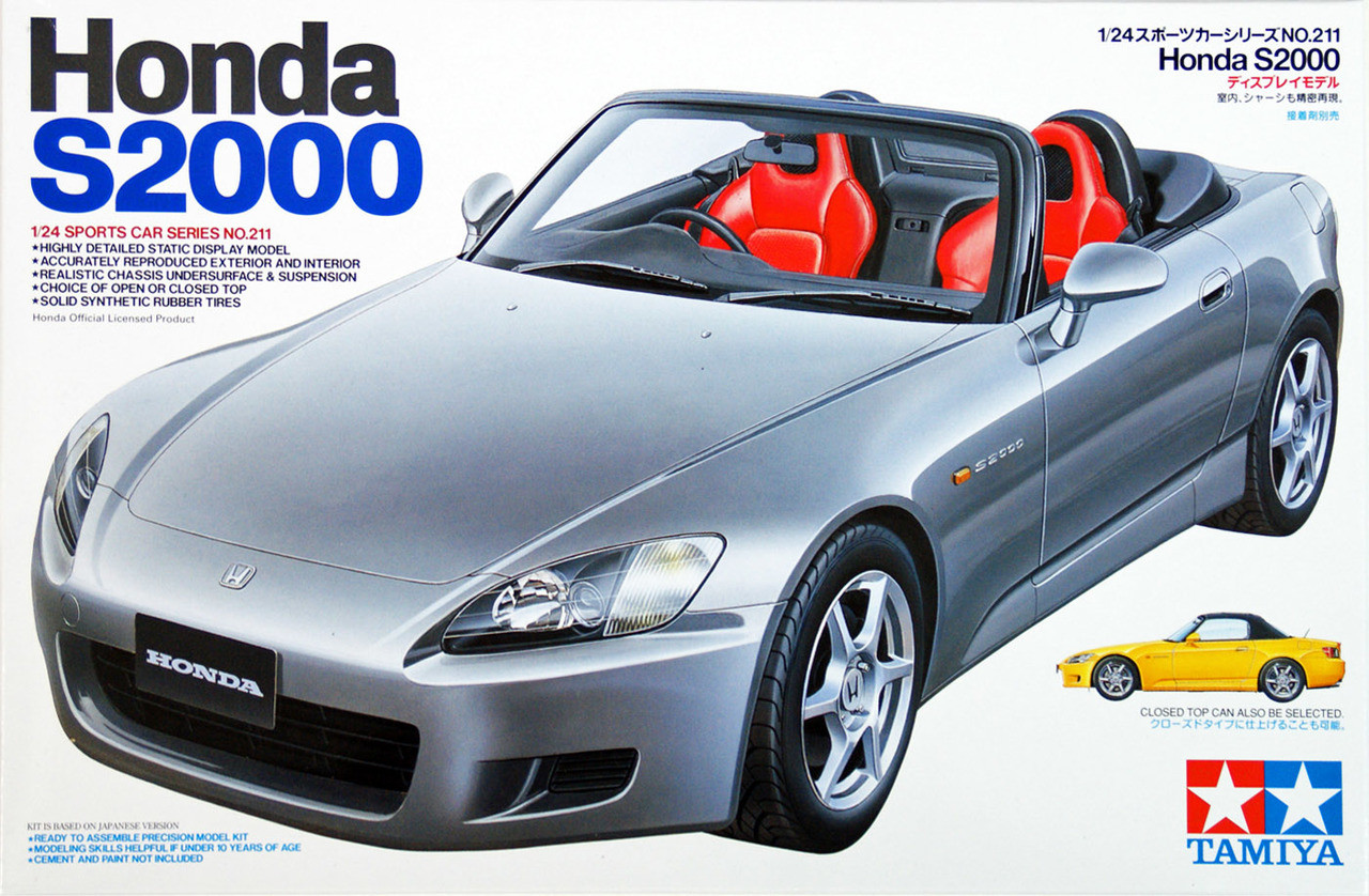 tamiya honda s2000 model kit