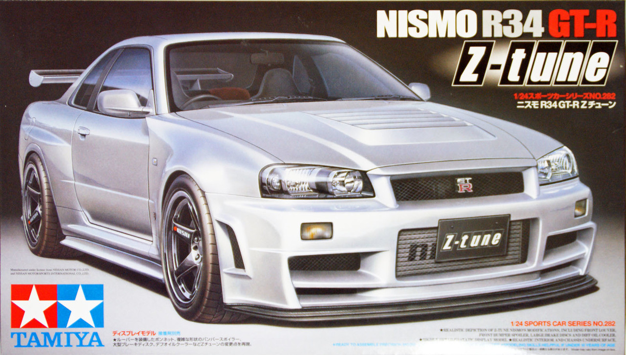 アオシマ 1/24 NISMO R34 GT-R Z-tune - プラモデル