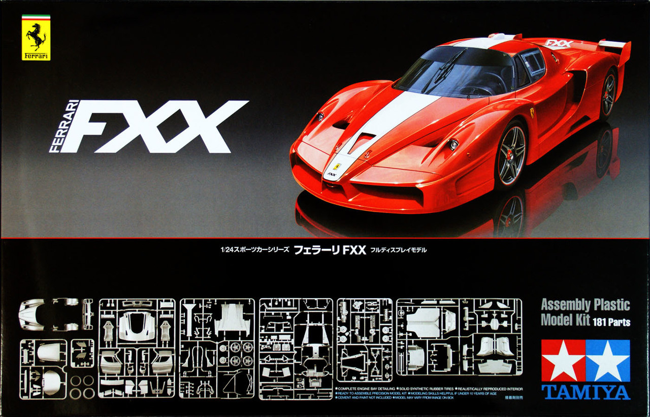Tamiya 24292 Ferrari FXX 1/24 Scale Kit - Plaza Japan