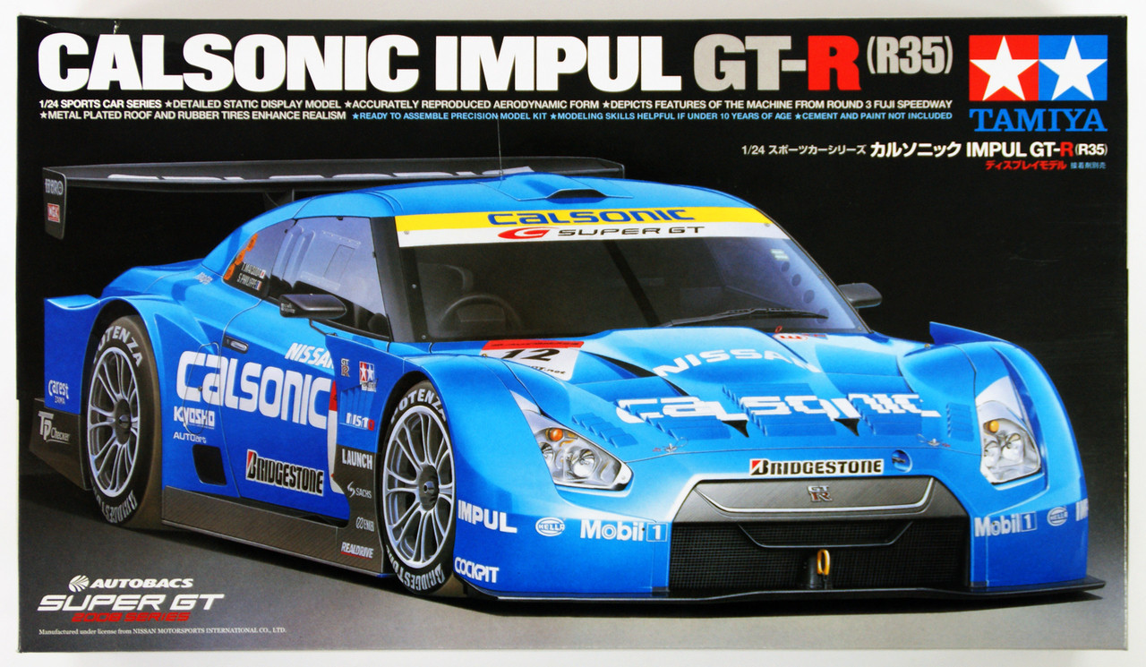 Tamiya 24312 Calsonic Impul GT-R (R35) 1/24 Scale Kit