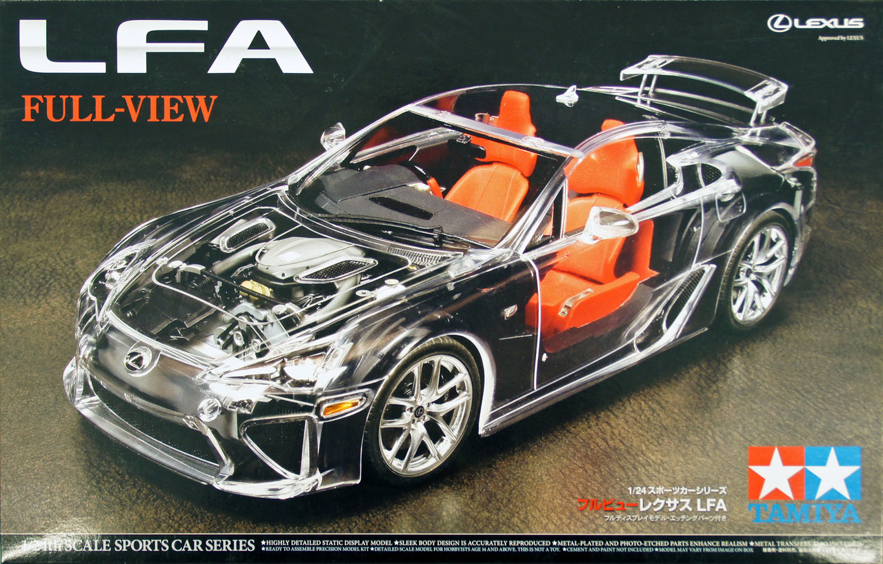 Tamiya 24325 Lexus LFA Full View 1/24 Scale Kit - Plaza Japan