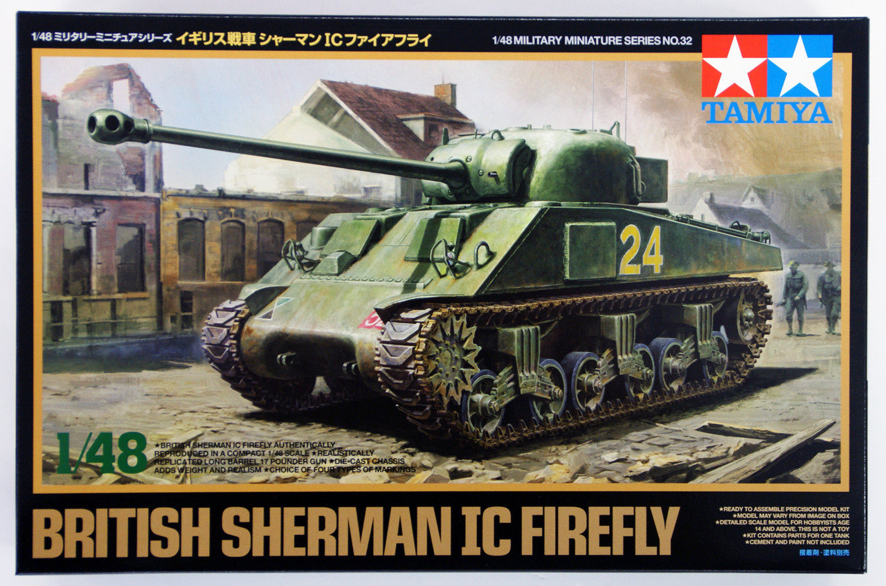 1945 diecast 1:72 model Sherman IC Firefly Amercom BG-10 