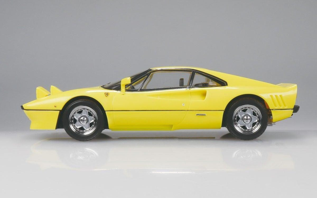 RakuPla Snap Kit 1/32 Ferrari GTO Yellow Plastic Model