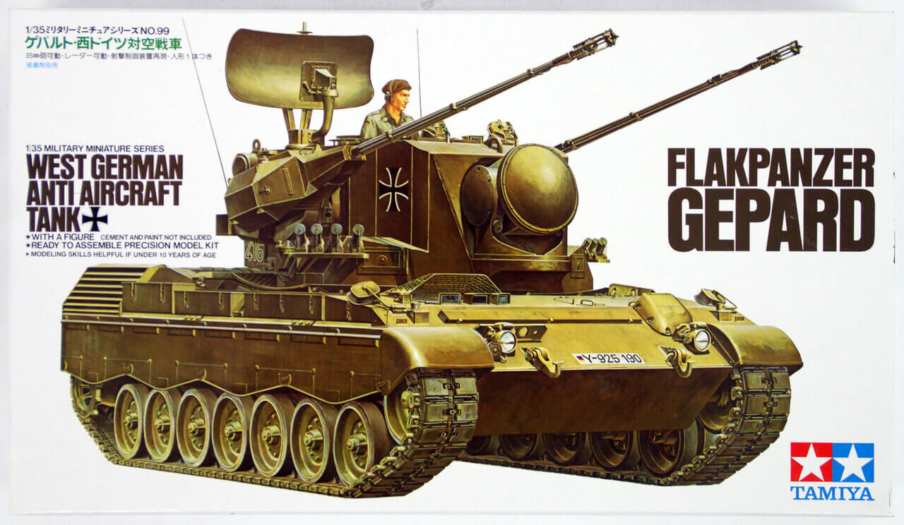 ラ*ラ様 TAMIYA FLAKPANZER GEPARD 1/35 Tamiya 35099 West German Anti Aircraft Tank Flkpnzr Gepard 1/35