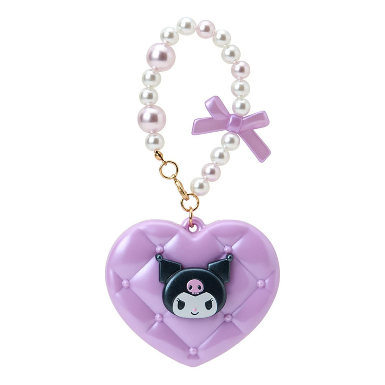 Sanrio クロミ　KUROMI　キラキラチャーム　ハート　M 4550624179256_180808db62c7481e