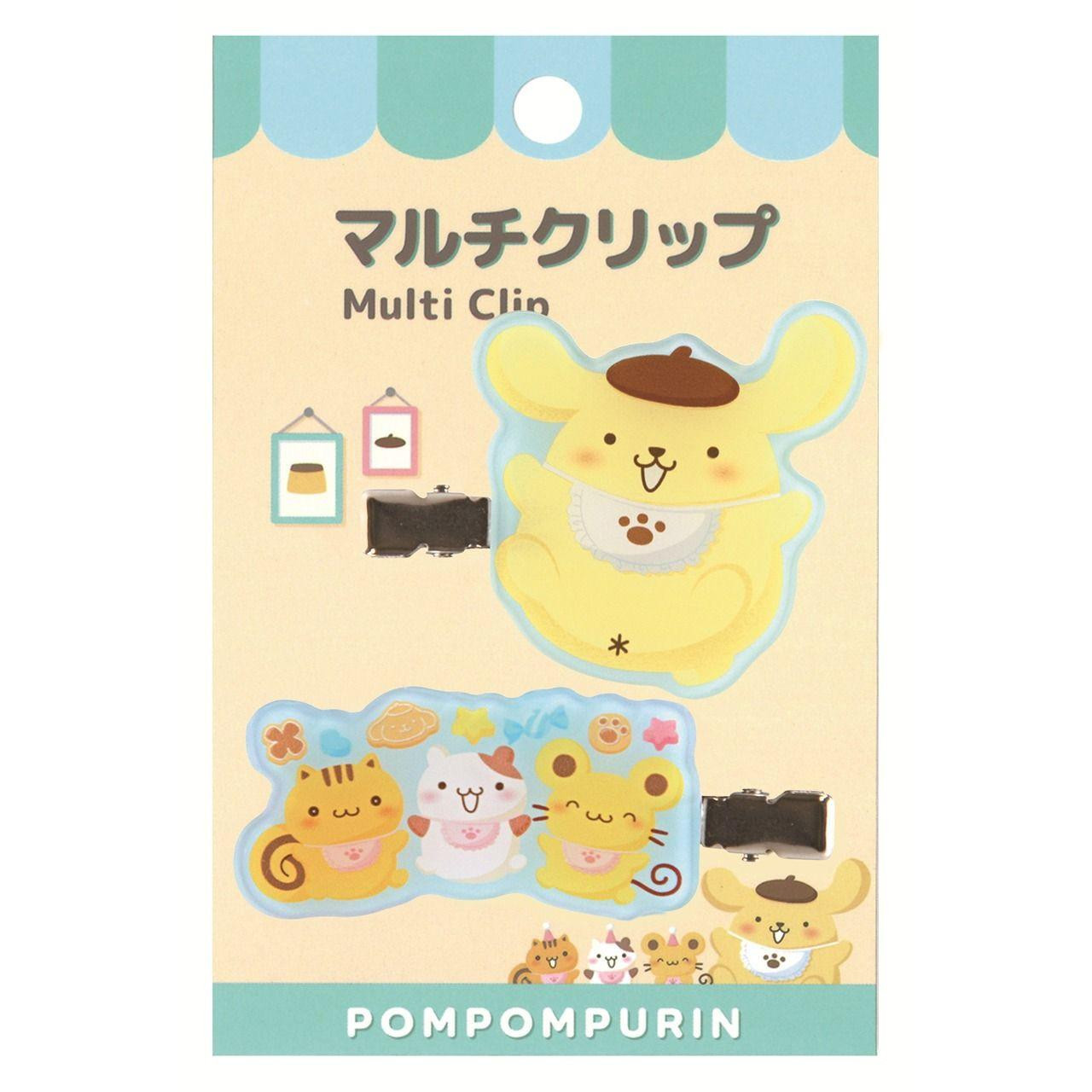 T's Factory Pom Pom Purin Multi Clip B Sweets Party