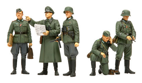 Tamiya 35298 German Field Commander Set 1/35 Scale Kit - Plaza Japan