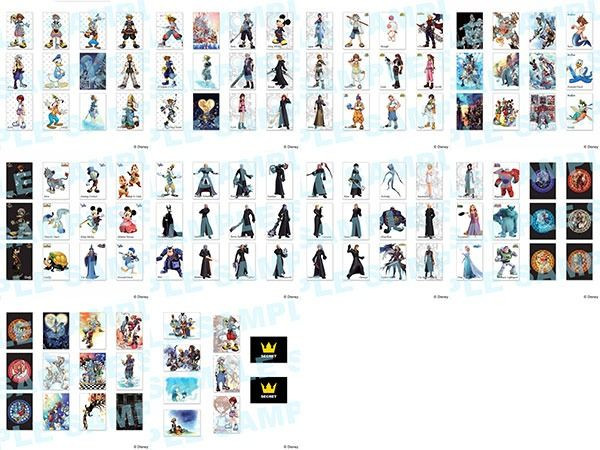 Square Enix Kingdom Hearts Art Museum 1Box 20 Packs (FULL BOX)