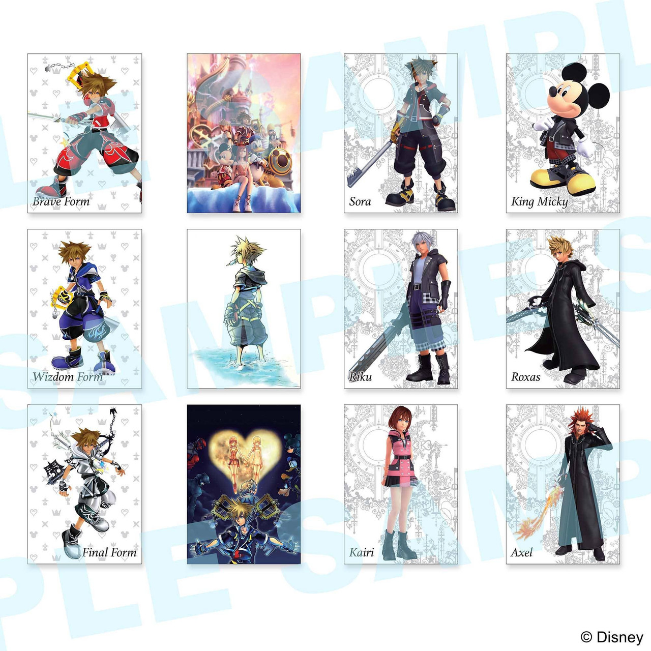 Square Enix Kingdom Hearts Art Museum 1Box 20 Packs (FULL BOX)