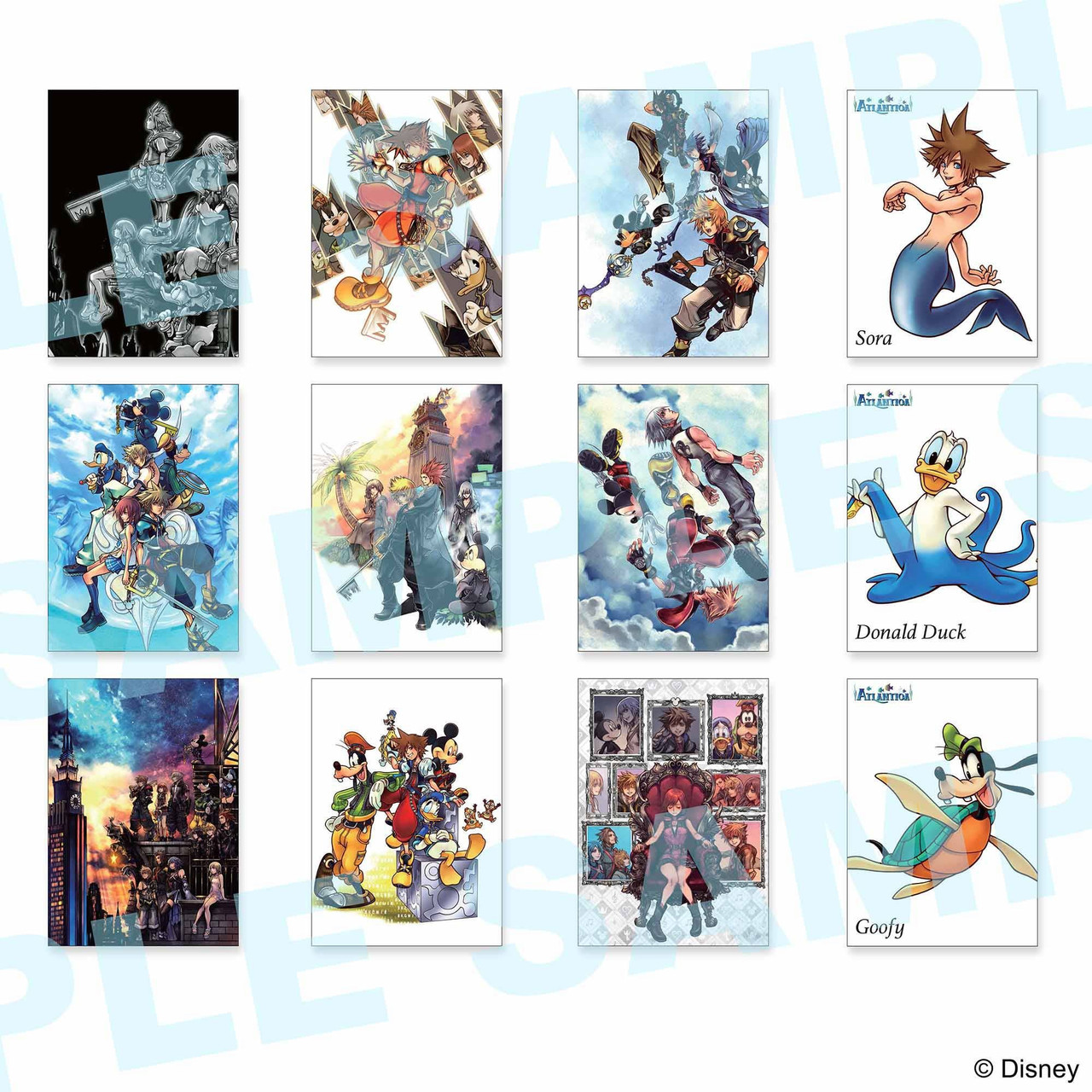 Square Enix Kingdom Hearts Art Museum 1Box 20 Packs (FULL BOX)