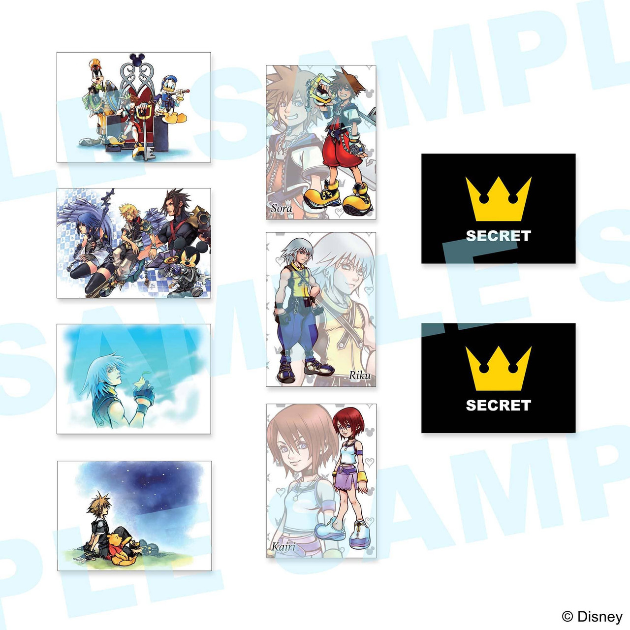Square Enix Kingdom Hearts Art Museum 1Box 20 Packs (FULL BOX)