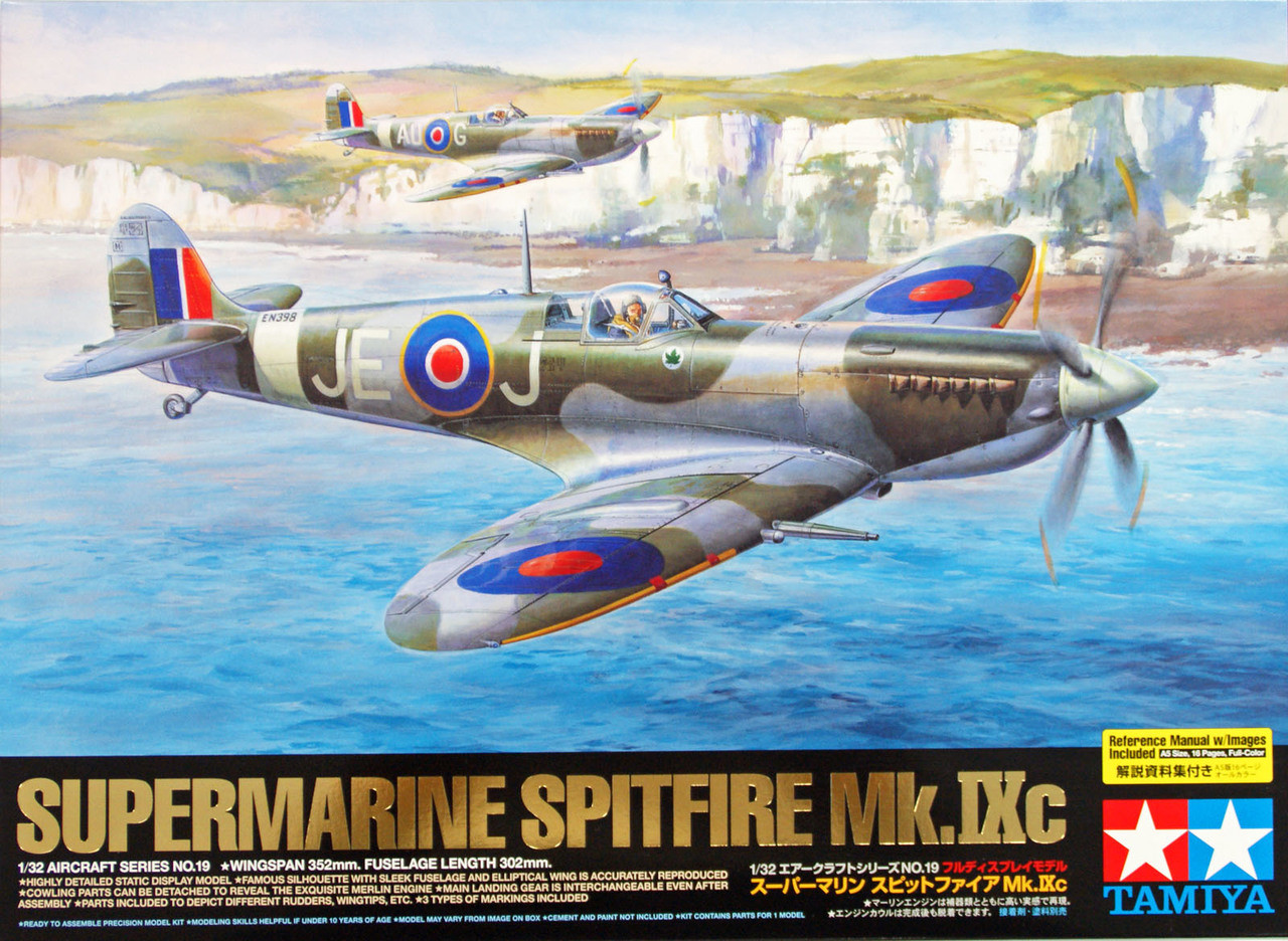 Tamiya 60319 Supermarine Spitfire Mk.IXc 1/32 Scale Kit