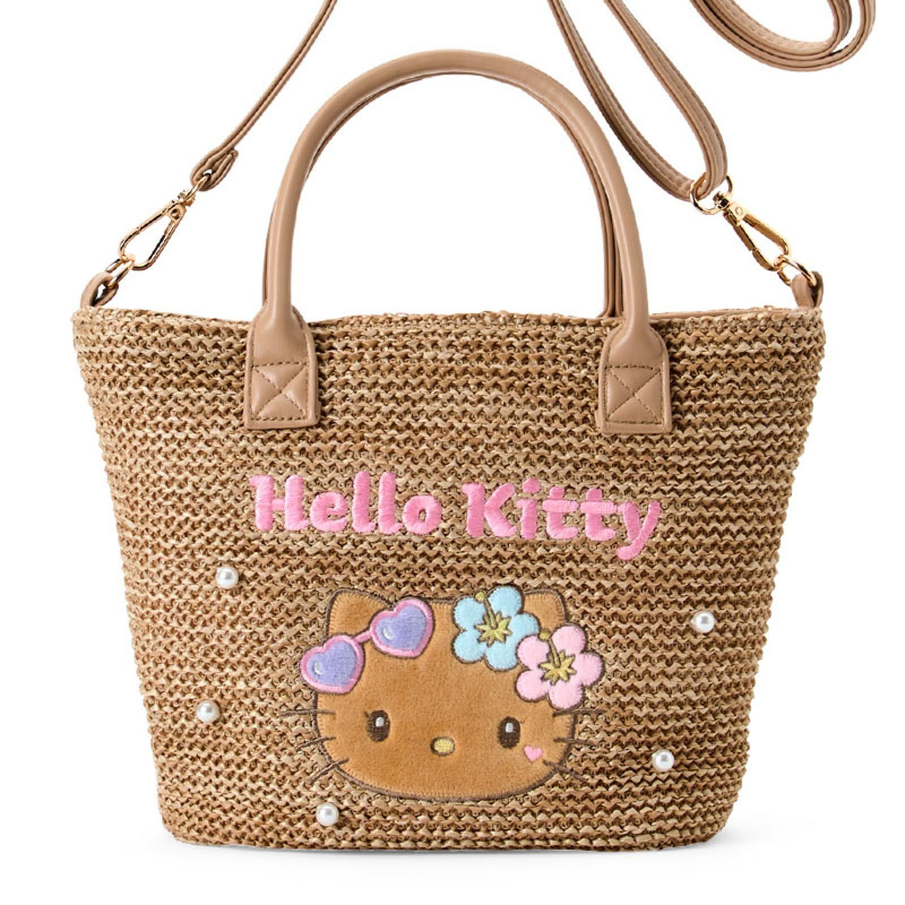 Sanrio Hello Kitty 2 Way Shoulder Bag Sparkling Summer Pool 467634