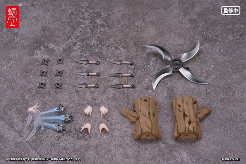 Snail Shell Kunoichi Reppu Optional Parts Set for 1/12 Scale Action Fi