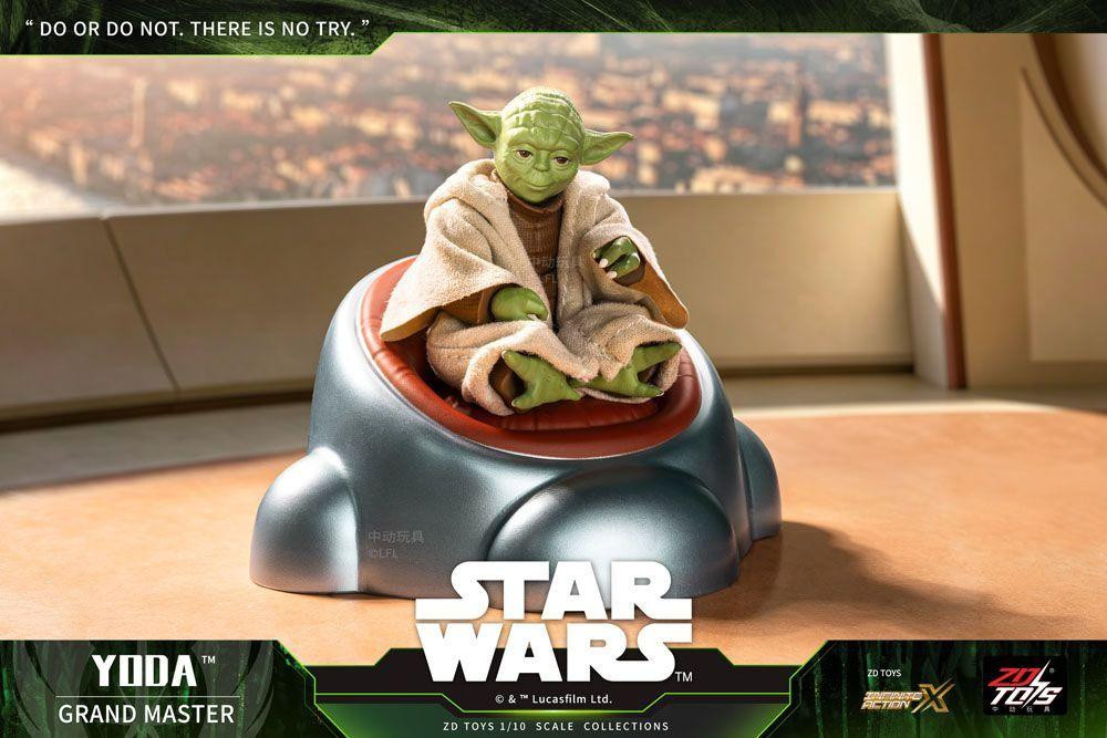 ZD Toys 1/10 Scale Infinity Action X Yoda Action Figure