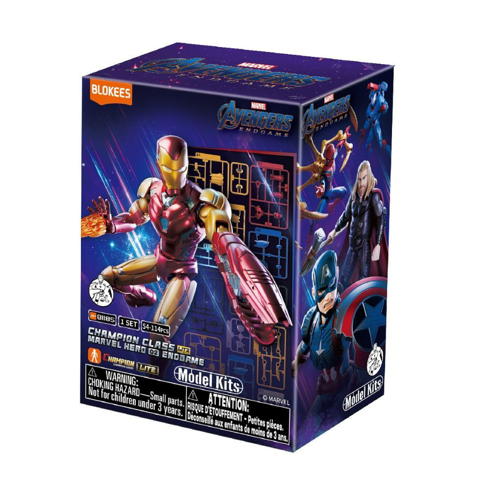 Blokees Marvel Hero Champion Class Lite 02 81185 1Box 9pcs (FULL BOX)