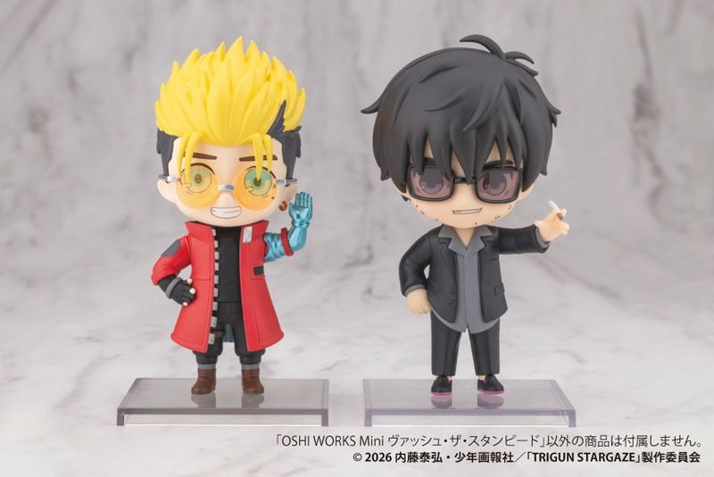 Kotobukiya OSHI WORKS Mini TRIGUN STARGAZE Vash the Stampede Figure