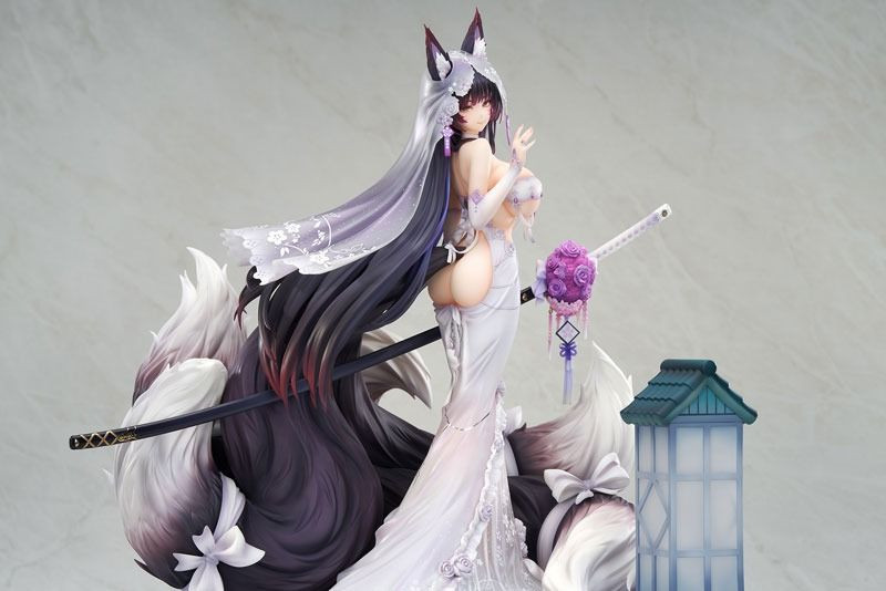 邦楽 Exotico De Lago KARAMUSHI Lie Lie Lie Tokyo Figure APEX Azur Lane Musashi Purest Wisteria Ver. 1/7 Scale Fig