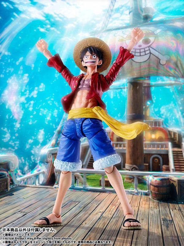 Bandai S.H.Figuarts Monkey D. Luffy New World ONE PIECE Action Figure