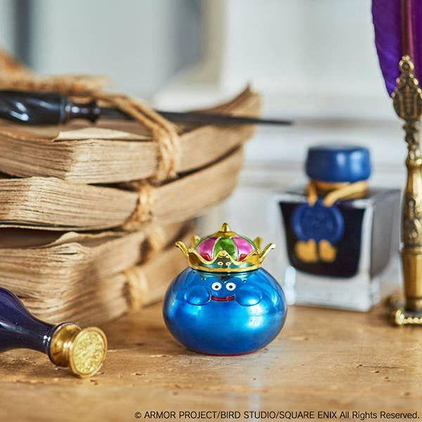 Square Enix Dragon Quest Metallic Monsters Gallery King Slime Loto Blue Version Figure