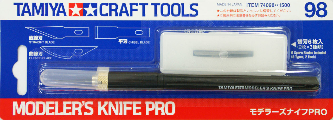 Tamiya 74098 Craft Tools - Modeler's Knife Pro - Plaza Japan