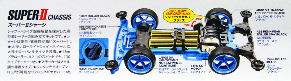 すば Tamiya 95282 Mini 4WD Big Bang Ghost Premium (SuperII-Chassis) 1