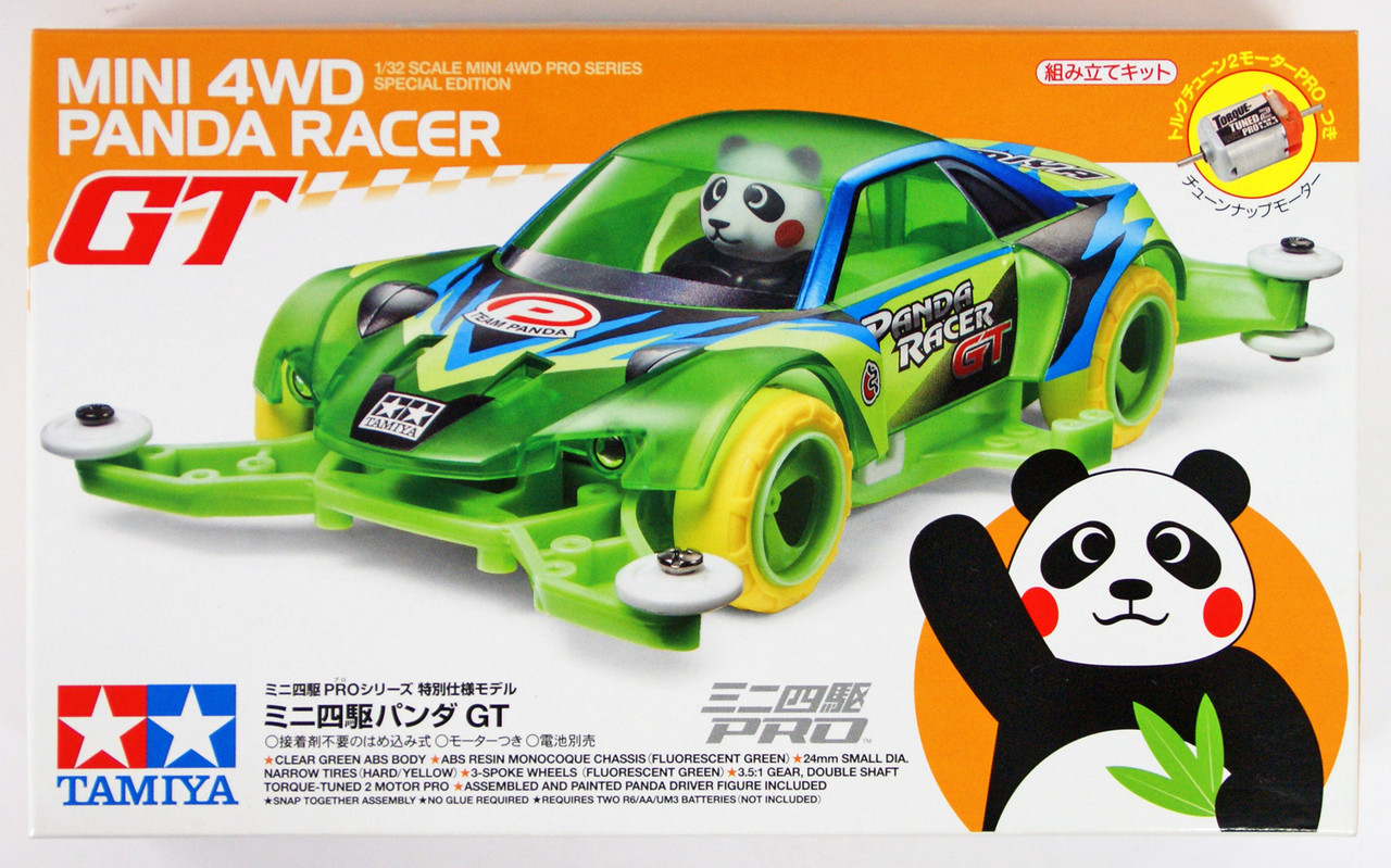 tamaniページ(*ˊ˘ˋ*) Tamiya 95303 Mini 4WD Panda Racer GT (MA Chassis) 1/32 - Plaza Japan