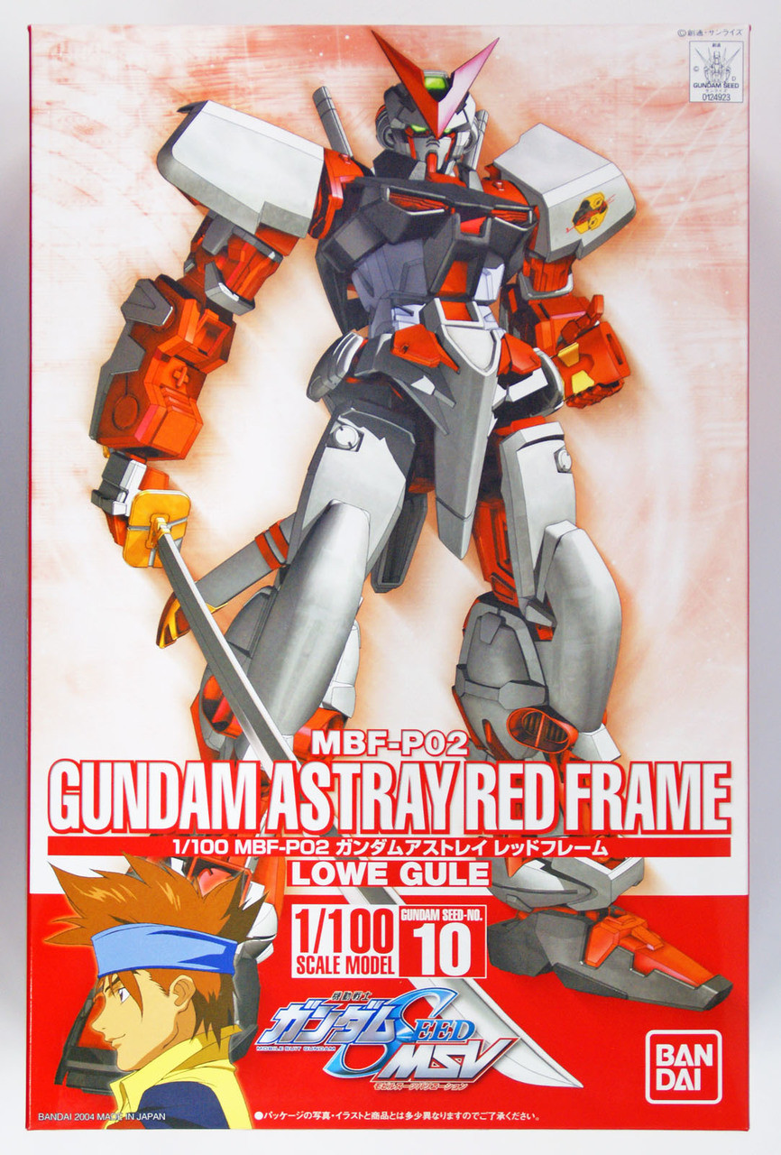 Bandai Hg Gundam Seed Gundam Astray Red Frame 1 100 Scale