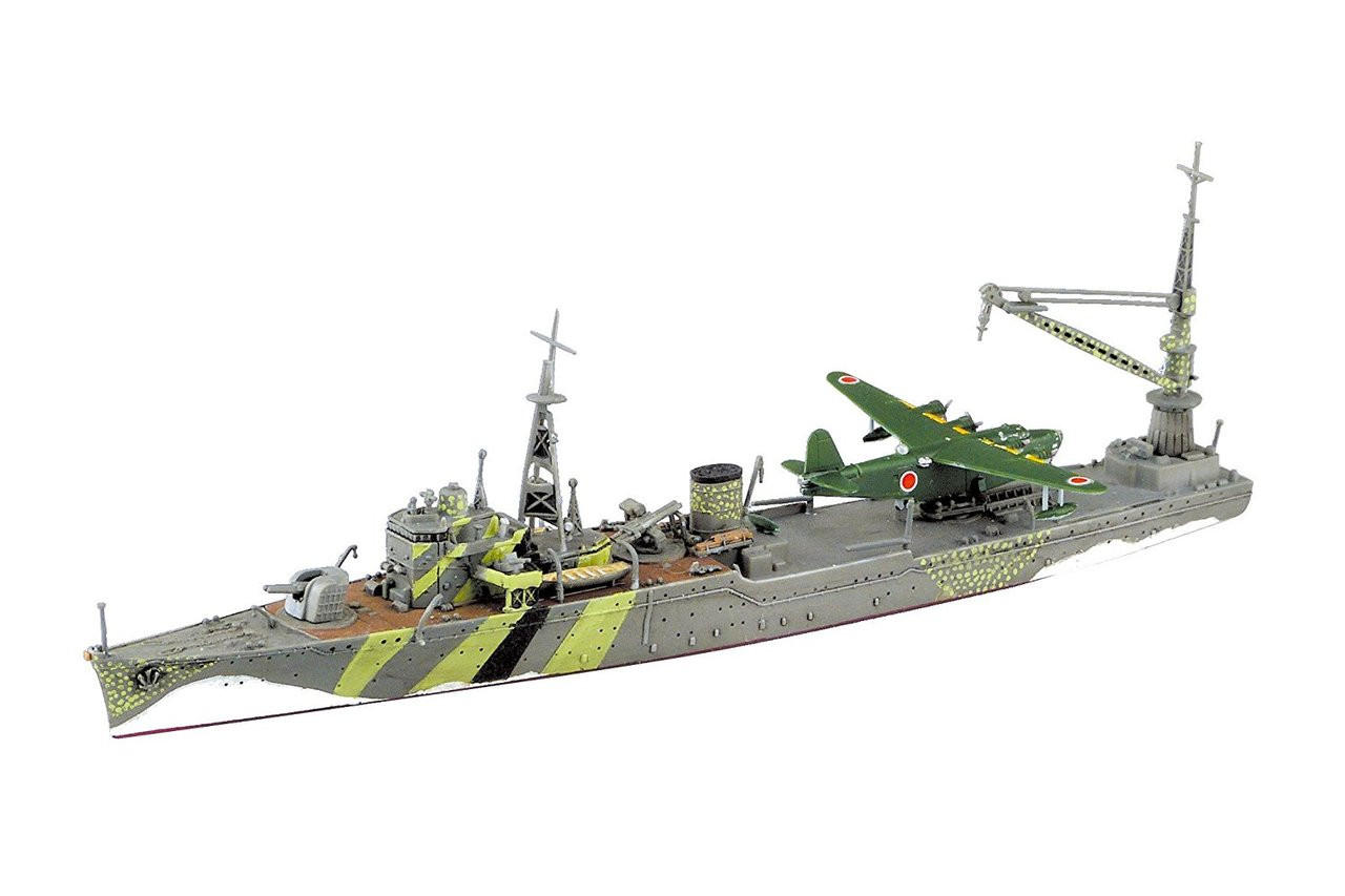 Aoshima Waterline 51764 IJN Seaplane Tender AKI | PlazaJapan