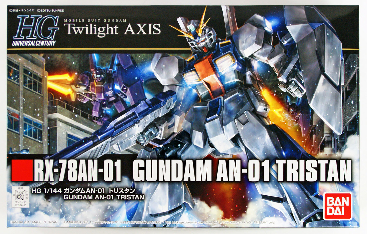 Bandai HGUC 205 GUNDAM AN-01 TRISTAN 1/144 kit | PlazaJapan