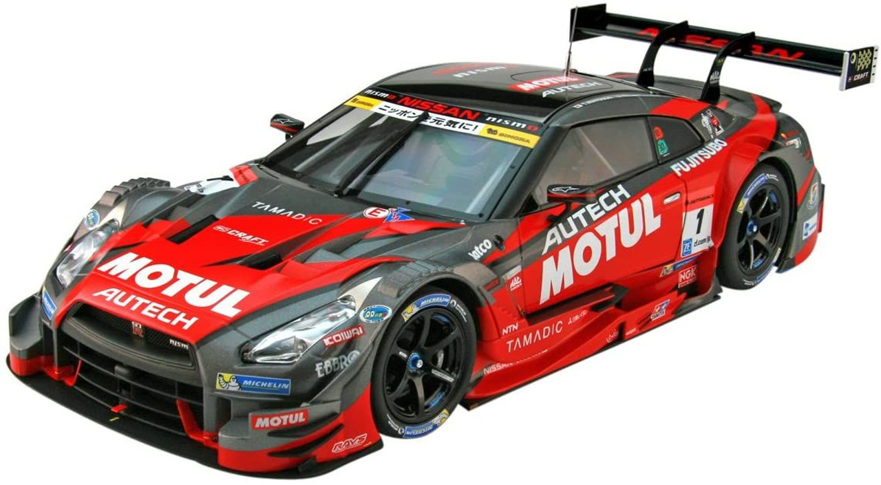 Ebbro 81071 MOTUL AUTECH GT-R SUPER GT GT500 2016 Rd.2 Fuji Winner No.1  1/18 Scale