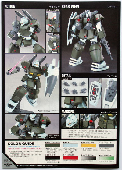 Bandai HGUC 125 GUNDAM RGC-83 GM CANNON II | PlazaJapan