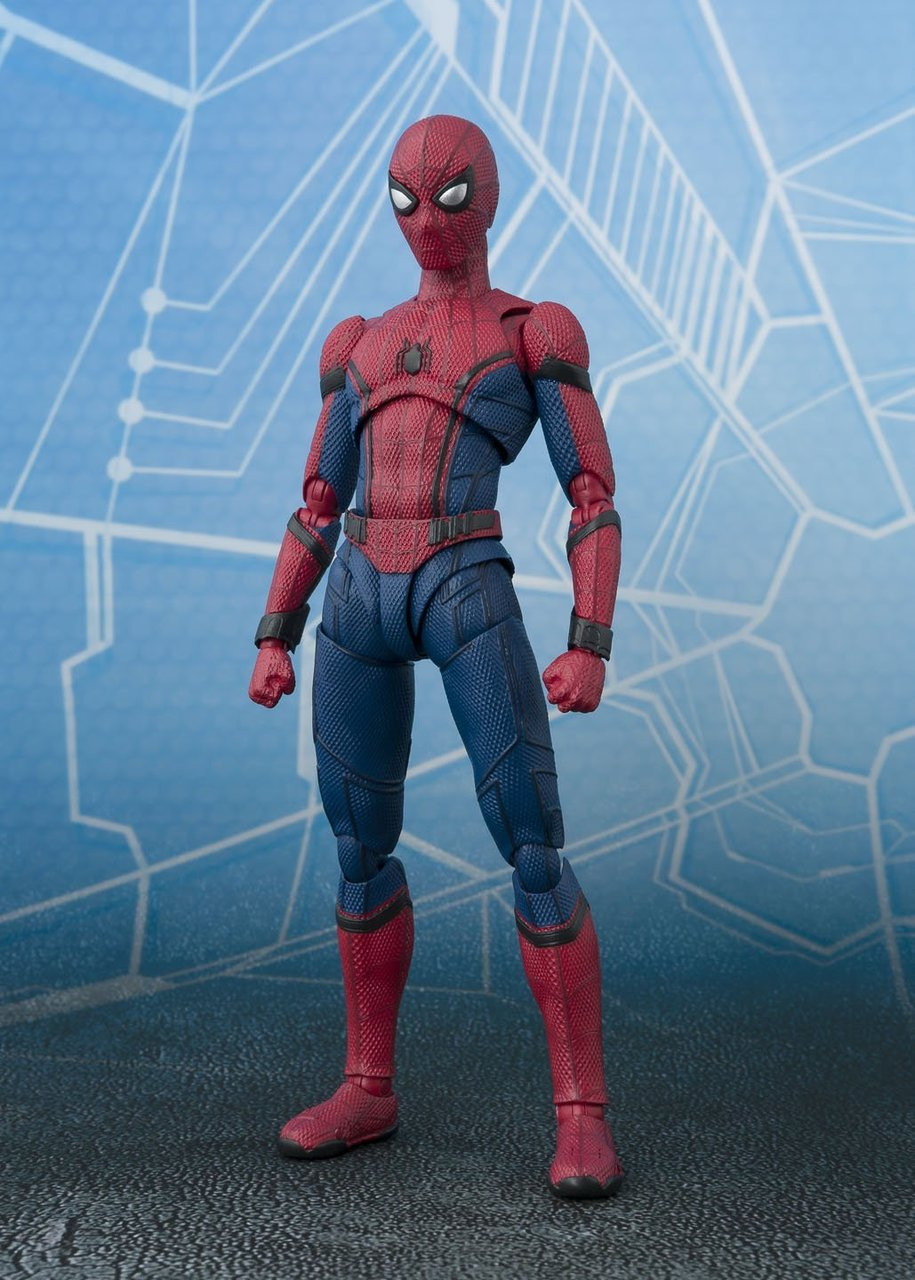 BANDAI SHFiguarts スパイダーマン ホームカミング Amazon.com: S.H.Figuarts Spider-Man (Homecoming) Approx. 5.7