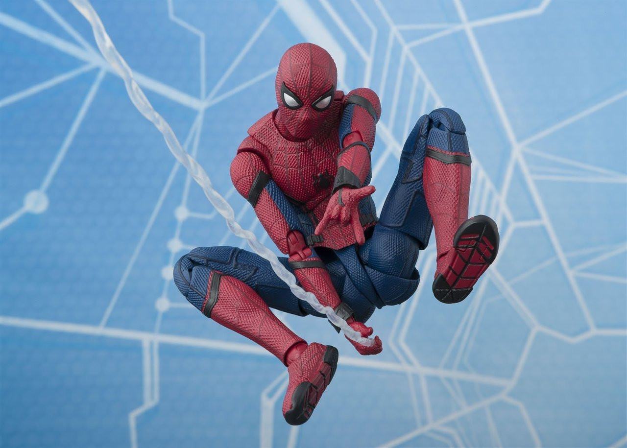 BANDAI SHFiguarts スパイダーマン ホームカミング S.H. Figuarts Spiderman (Homecoming) Figure | PlazaJapan