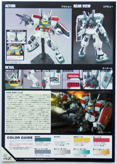 Bandai HGUC 126 GUNDAM RGM-86R GM III 1/144 | PlazaJapan
