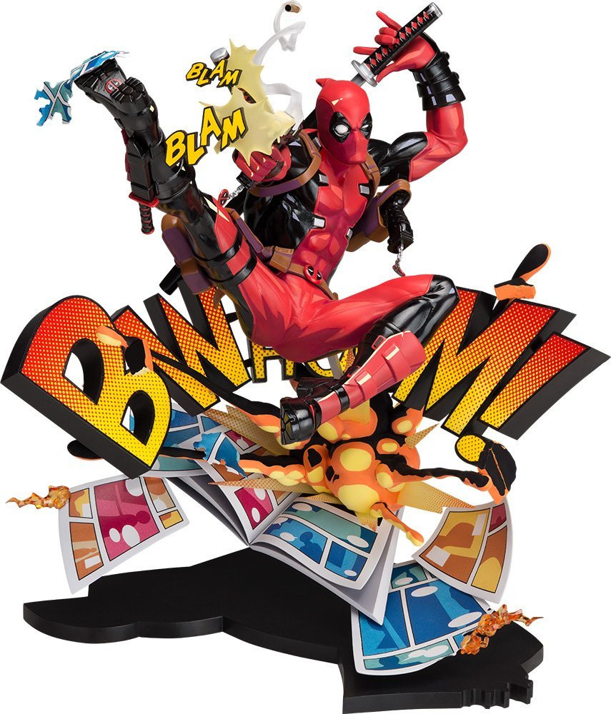 デッドプール フィギュア Breaking the Fourth Wall Deadpool: Breaking the Fourth Wall Non-Scale Figure (Re-run): Good