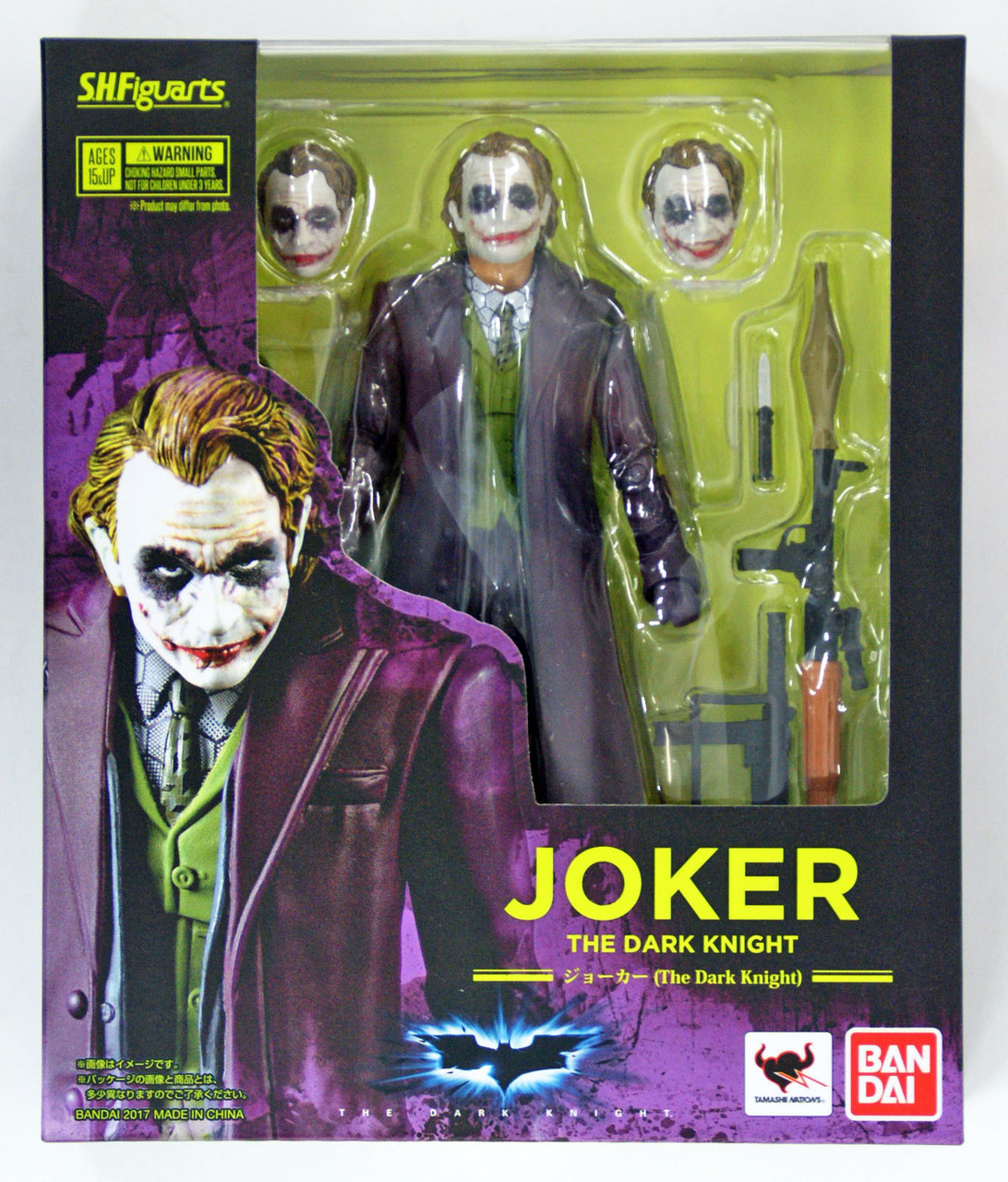 Bandai 149507 S.H. Figuarts The Dark Knight Joker Action Figure