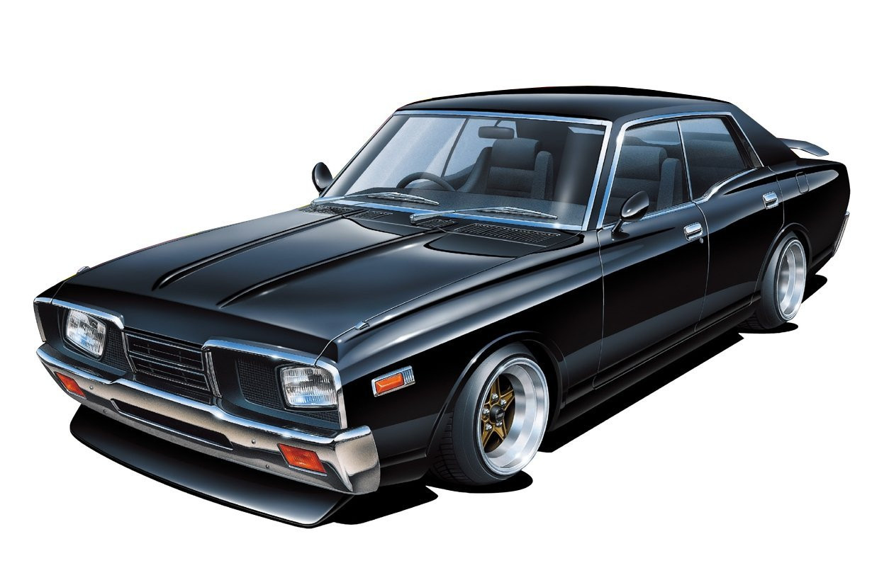 新品】CEDRIC 4Dr HT2000 SGL-E 1/24モデルキット 【公式通販】