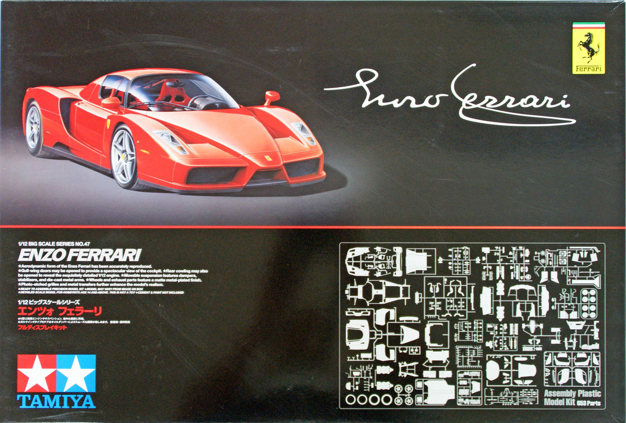 Tamiya 12047 Enzo Ferrari 1/12 scale kit | PlazaJapan