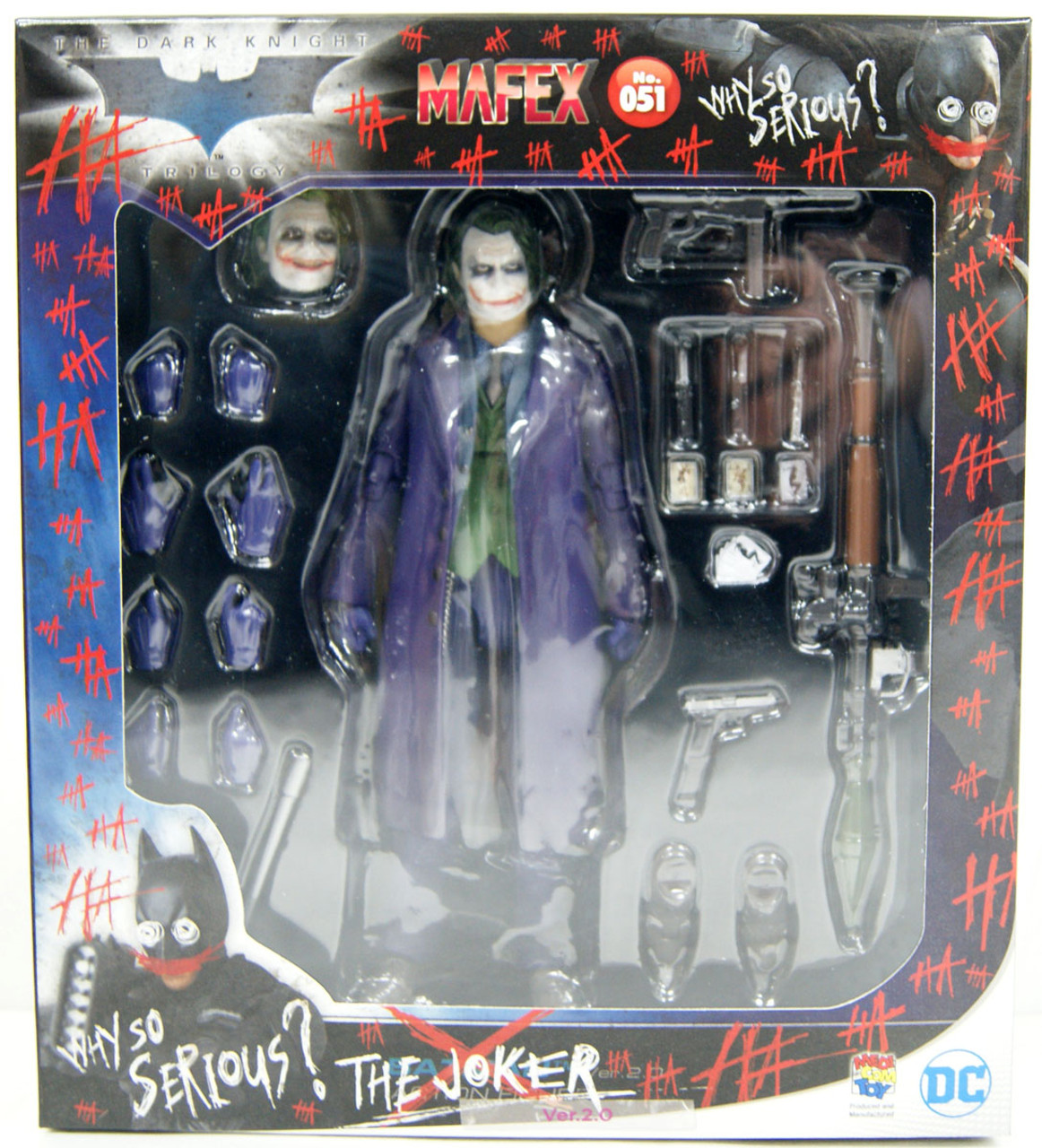 MAFEX マフェックス THE JOKER Ver.2.0『THE DARK KNIGHT』ノン