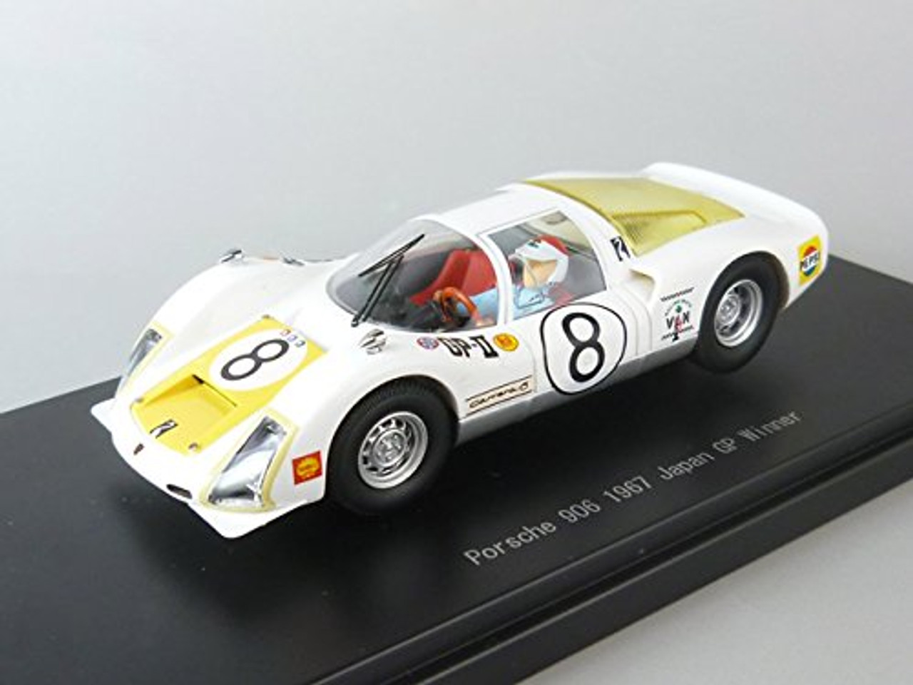 Ebbro 45344 Porsche 906 1967 Japan GP Winner IKUZAWA No.8 1/43 Scale